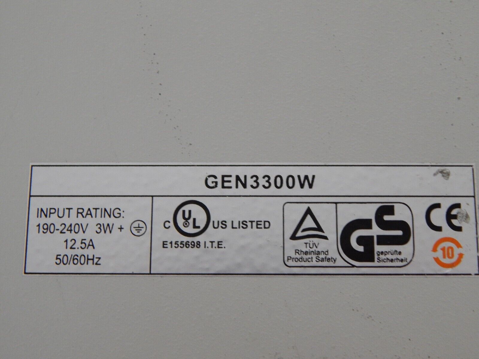 TDK-Lambda GEN60-55 Programmable DC Power Supply 0-60V 0-55A NIST Cal'd. TDK-Lambda GEN60-55 Programmable DC Power Supply 0-60V 0-55A NIST Cal'd.